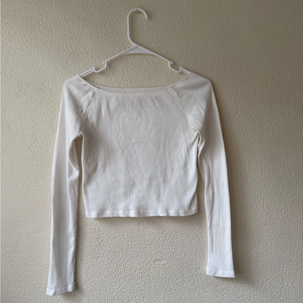 Brandy Melville white Mayson top